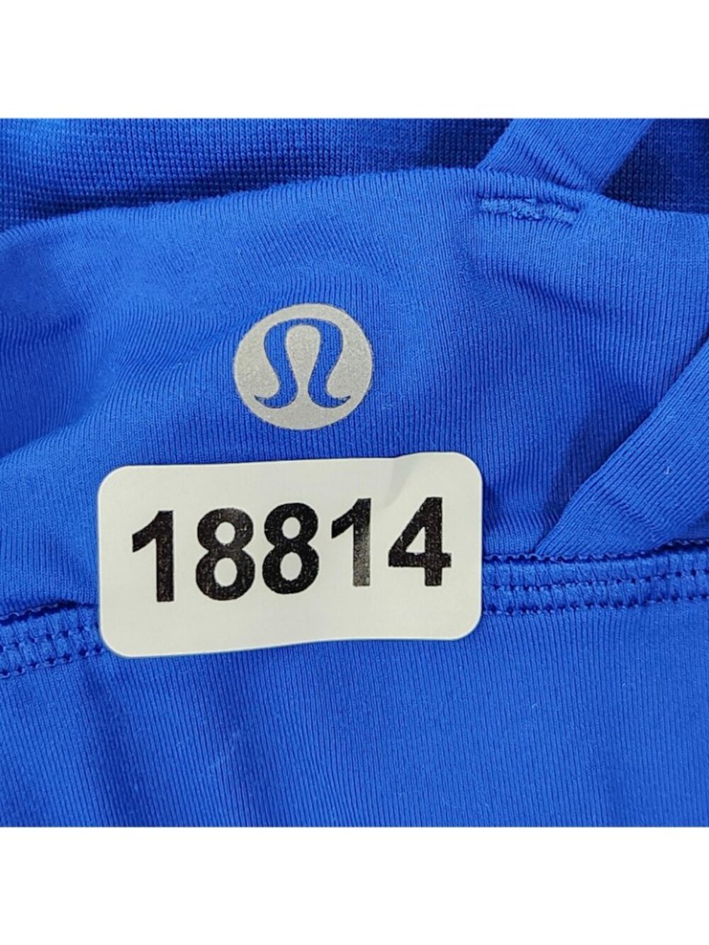 Lululemon Sports Bra Womens 6 Blue Energy Strappy Crossback Athletic Yoga - Picture 6 of 8